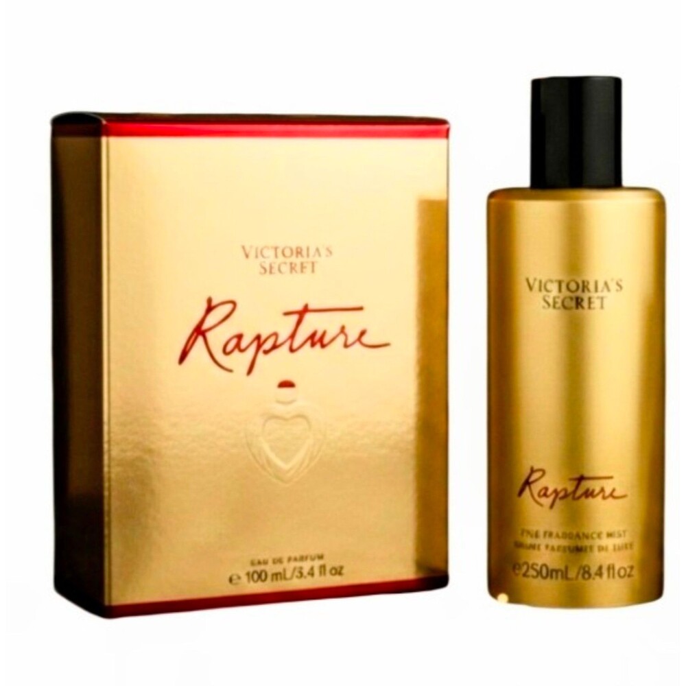 3pc VICTORIA SECRET RAPTURE perfume 3.4 oz big parfum body lotion mist 8.4oz NEW - Picture 10 of 12
